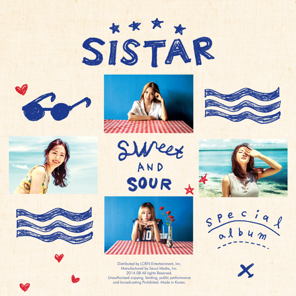 jp.ktown4u.com : SISTAR - スペシャルアルバム [Sweet & Sour]