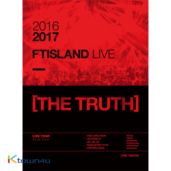 jp.ktown4u.com : [DVD] FTISLAND - 2016-2017 FTISLAND LIVE [THE TRUTH] DVD