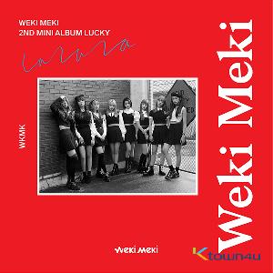 jp.ktown4u.com : Weki Meki - ミニアルバム 2集 [Lucky] (Weki Ver.)