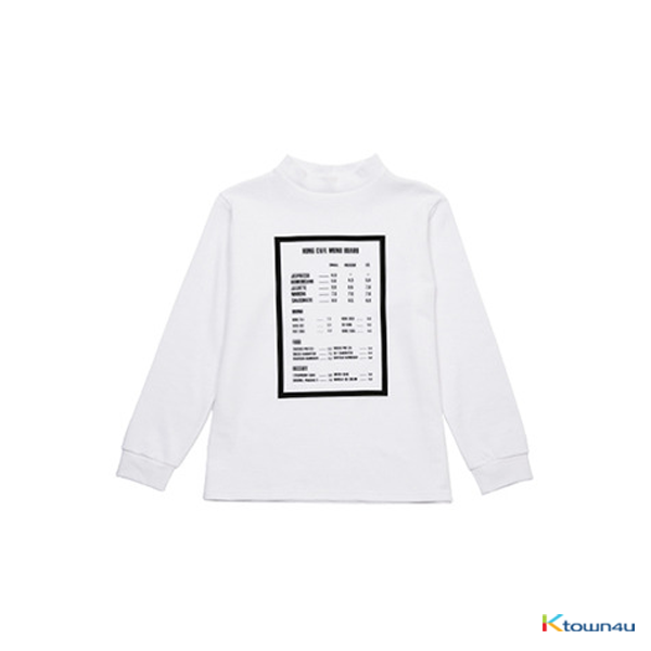 jp.ktown4u.com : [SKULLHONG] MENU BOARD T-SHIRT [15FW] メニュー 