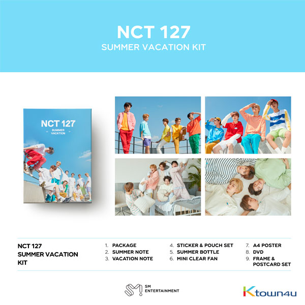 jp.ktown4u.com : NCT 127 - 2019 NCT 127 サマーバケーション・キット