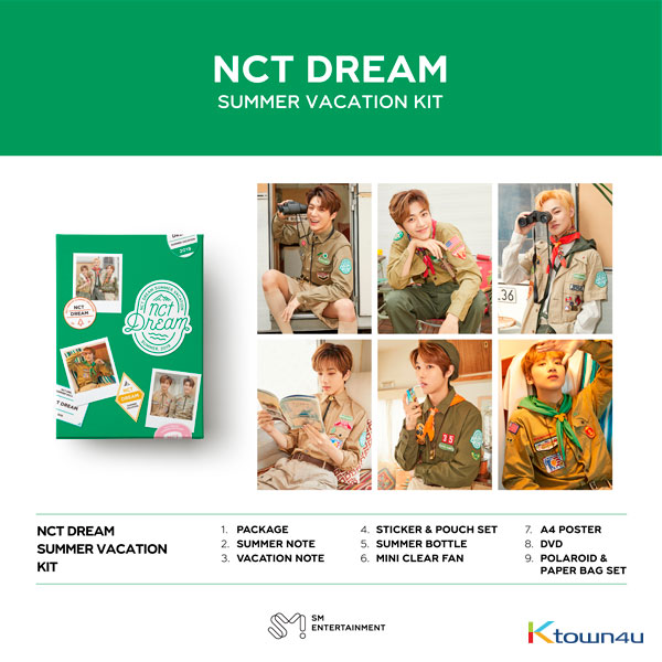 NCT DREAM - 2019 NCT DREAM サマーバケーション・キット *予約販売