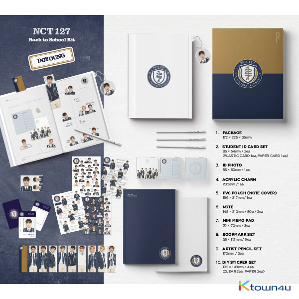 jp.ktown4u.com : NCT 127 - 2019 NCT 127 Back to School Kit