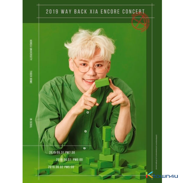 【公式ショップ】 jp.ktown4u.com : [DVD] XIA - 2019 WAY BACK XIA ENCORE ミュージック