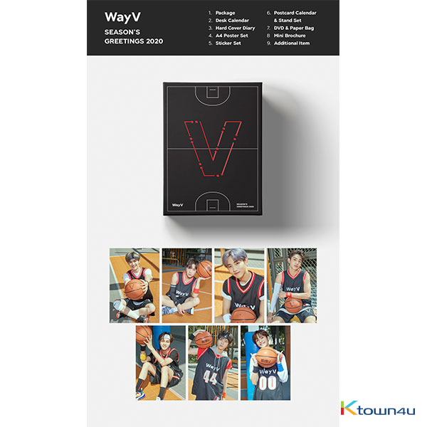 2020 wayv シーグリ WayV 2020 SEASON'S GREETINGS［CALENDAR+DVD+GOODS］ : WayV