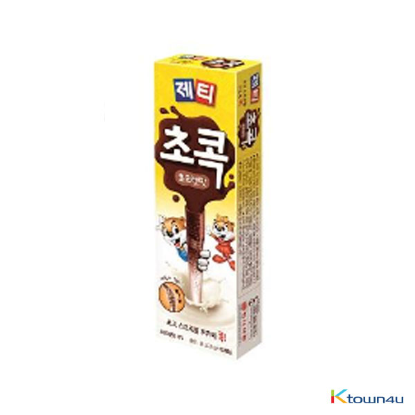 jp.ktown4u.com : [東西食品] ジェティチョコレート味ストロー 3.6g