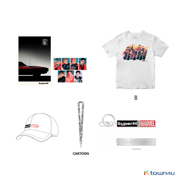 jp.ktown4u.com : SuperM - SuperM X MARVEL SPECIAL PACKAGE 1 (T