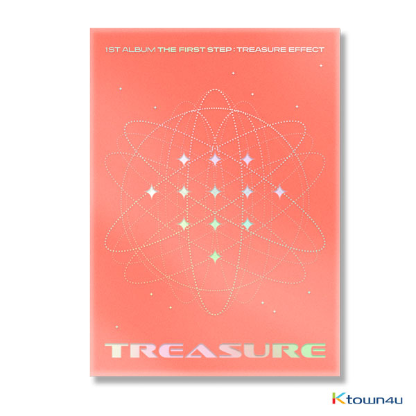 jp.ktown4u.com : TREASURE - アルバム1集 [THE FIRST STEP : TREASURE EFFECT]  (ORANGE VER.)