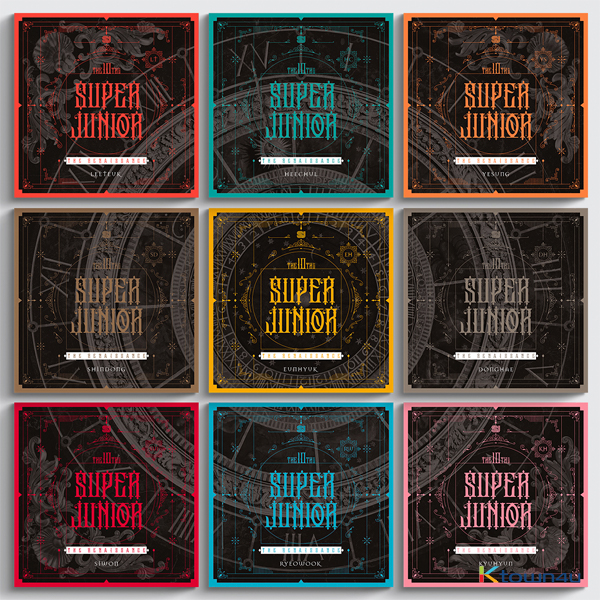 SUPER JUNIOR - アルバム10集 [The Renaissance] (SQUARE Style