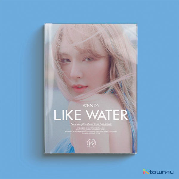 jp.ktown4u.com : WENDY - ミニアルバム１集 [Like Water] (Photo Book 