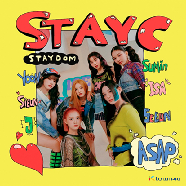 jp.ktown4u.com : STAYC - シングルアルバム 2集 [STAYDOM]