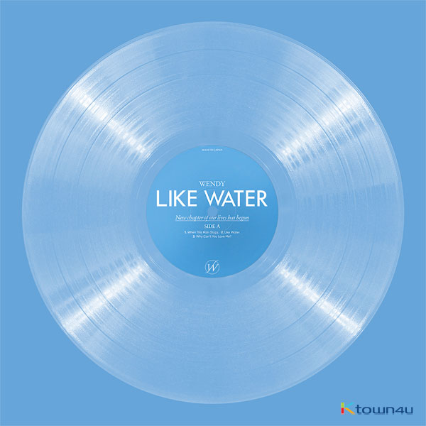 WENDY LIKE WATER アルバム jp.ktown4u.com : WENDY - ミニアルバム Vol.1 [Like Water] (LP Ver.)