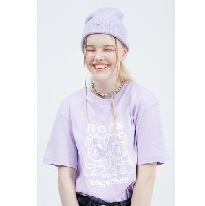 jp.ktown4u.com : [APOC] HTT 1/2 T-shirts [Violet]