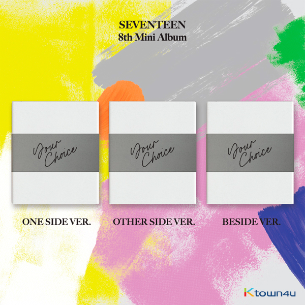 SEVENTEEN - ミニアルバム8集 [Your Choice] (OTHER SIDE Ver.) (First