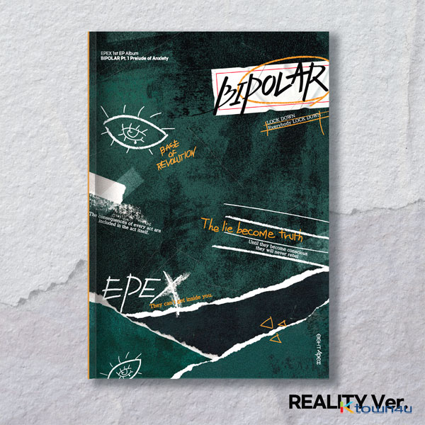 jp.ktown4u.com : EPEX - アルバム 1集 [Bipolar Pt.1 불안의 서 ...