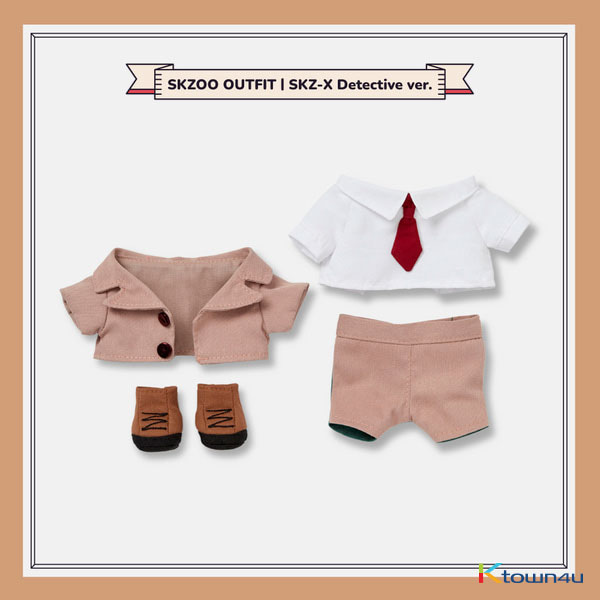 jp.ktown4u.com : [SKZOO OUTFIT] SKZ-X Detective Ver. (HAN QUOKKA)