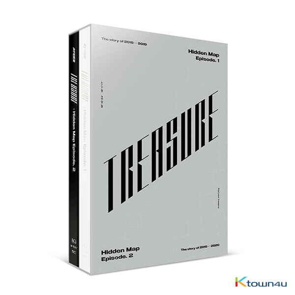jp.ktown4u.com : ATEEZ - [TREASURE : Hidden Map Package]