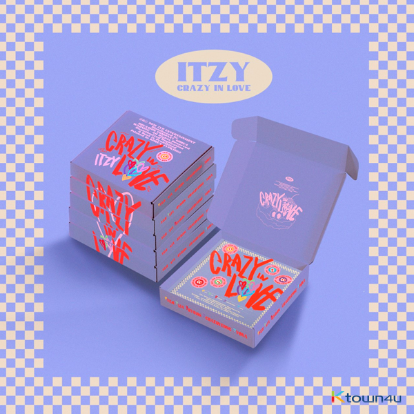 jp.ktown4u.com : ITZY - アルバム1集 [CRAZY IN LOVE