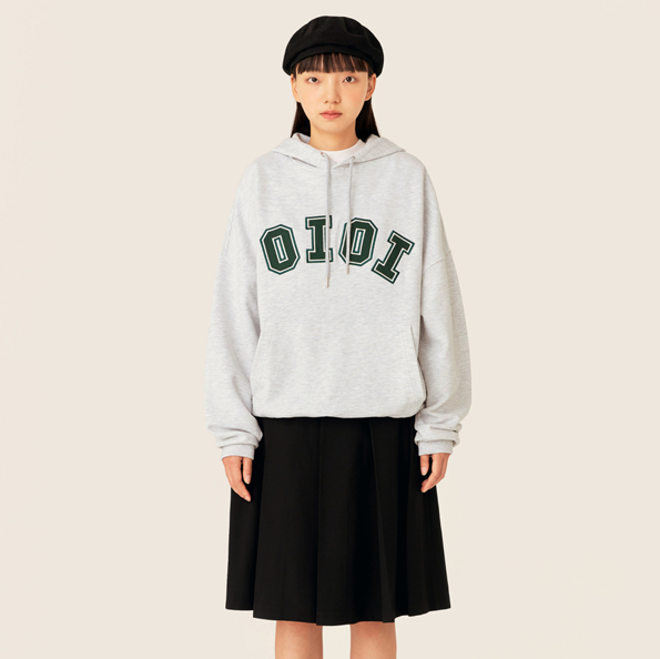 jp.ktown4u.com : 2021 Signature Hoodie [Light Grey]