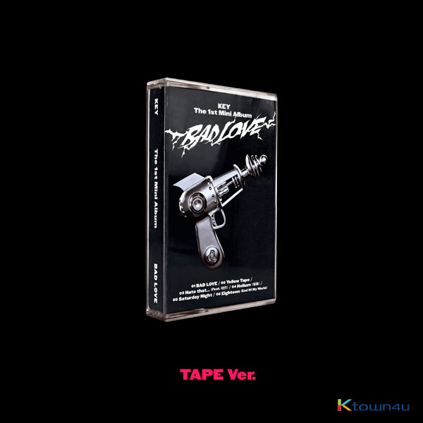 jp.ktown4u.com : Key - ミニアルバム 1集 [BAD LOVE] (TAPE Ver.)
