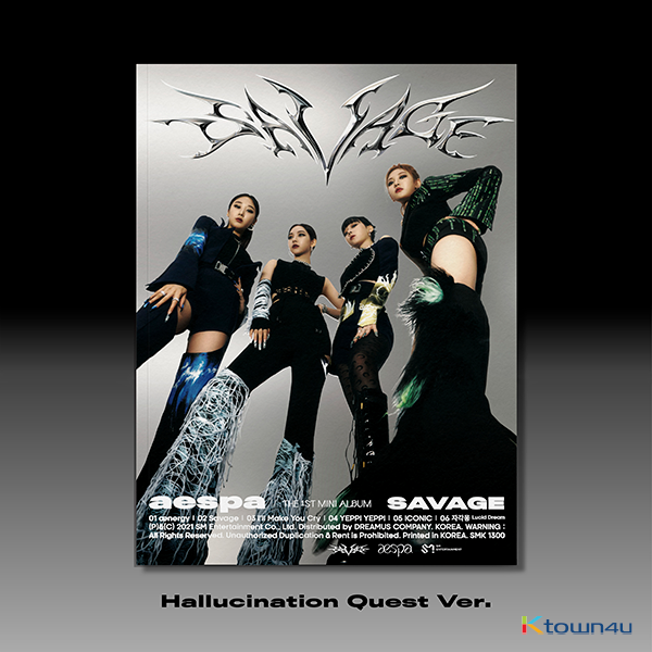 れ*す様 エスパ　aespa Savage 新品未開封 jp.ktown4u.com : aespa - ミニアルバム 1集 [Savage] (Hallucination
