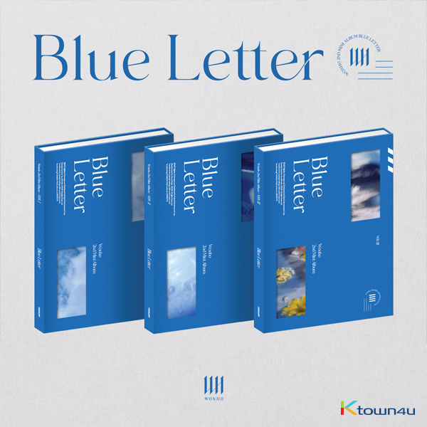 新着入荷の通販 jp.ktown4u.com letter [Blue Vol.2 ミニアルバム - WONHO : K-POP・アジア