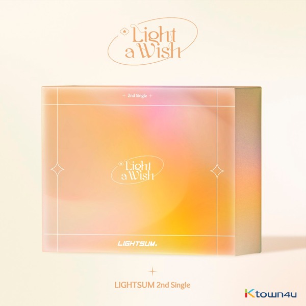 【新品未開封】Lightsum / Light a Wish jp.ktown4u.com : LIGHTSUM - シングルアルバム 2集 [Light a Wish