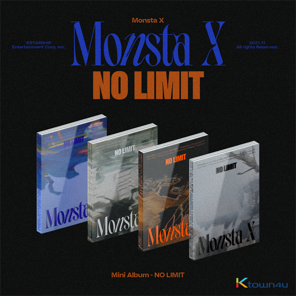 jp.ktown4u.com : MONSTA X - ミニアルバム 10集 [NO LIMIT] (ランダム