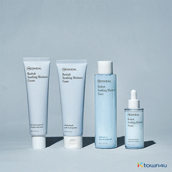 MEDIHEAL Baobab Soothing Moisture 4点セット jp.ktown4u.com : Baobab Soothing Moisture Line 4Types