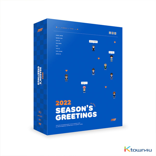 jp.ktown4u.com : ATEEZ - 2022 SEASON'S GREETINGS