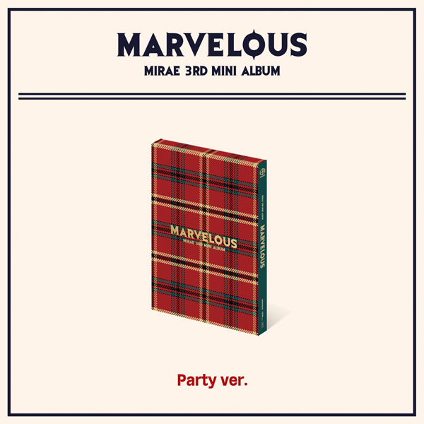 jp.ktown4u.com : MIRAE - ミニアルバム 3集 [Marvelous] (Party Ver.)