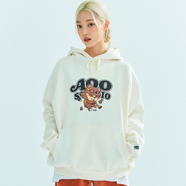 【IONSEOUL】Tamiya Box Long Sleeve Hoodie 4JH532 Tamiya Pullover/Zippered Hoodie and Fleece Sweatshirt