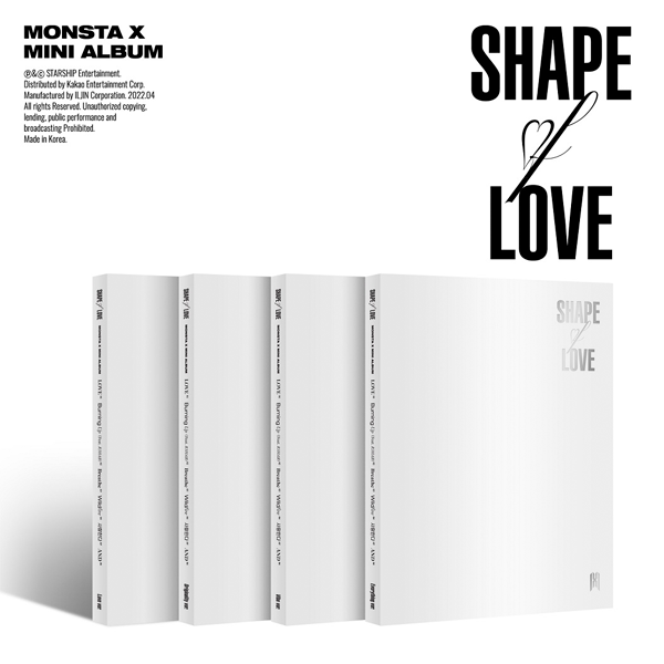 MONSTA X モネク アルバム shape of love ミニョク - K-POP・アジア