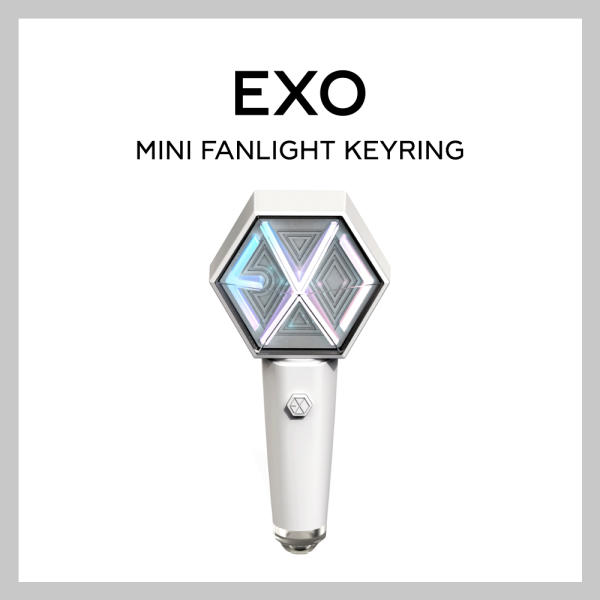 jp.ktown4u.com : EXO - MINI FANLIGHT KEYRING