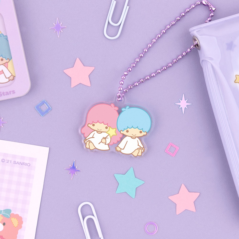 jp.ktown4u.com : LittleTwinStars acrylic keyring_sitting jp.ktown4u.com : LittleTwinStars acrylic keyring_sitting