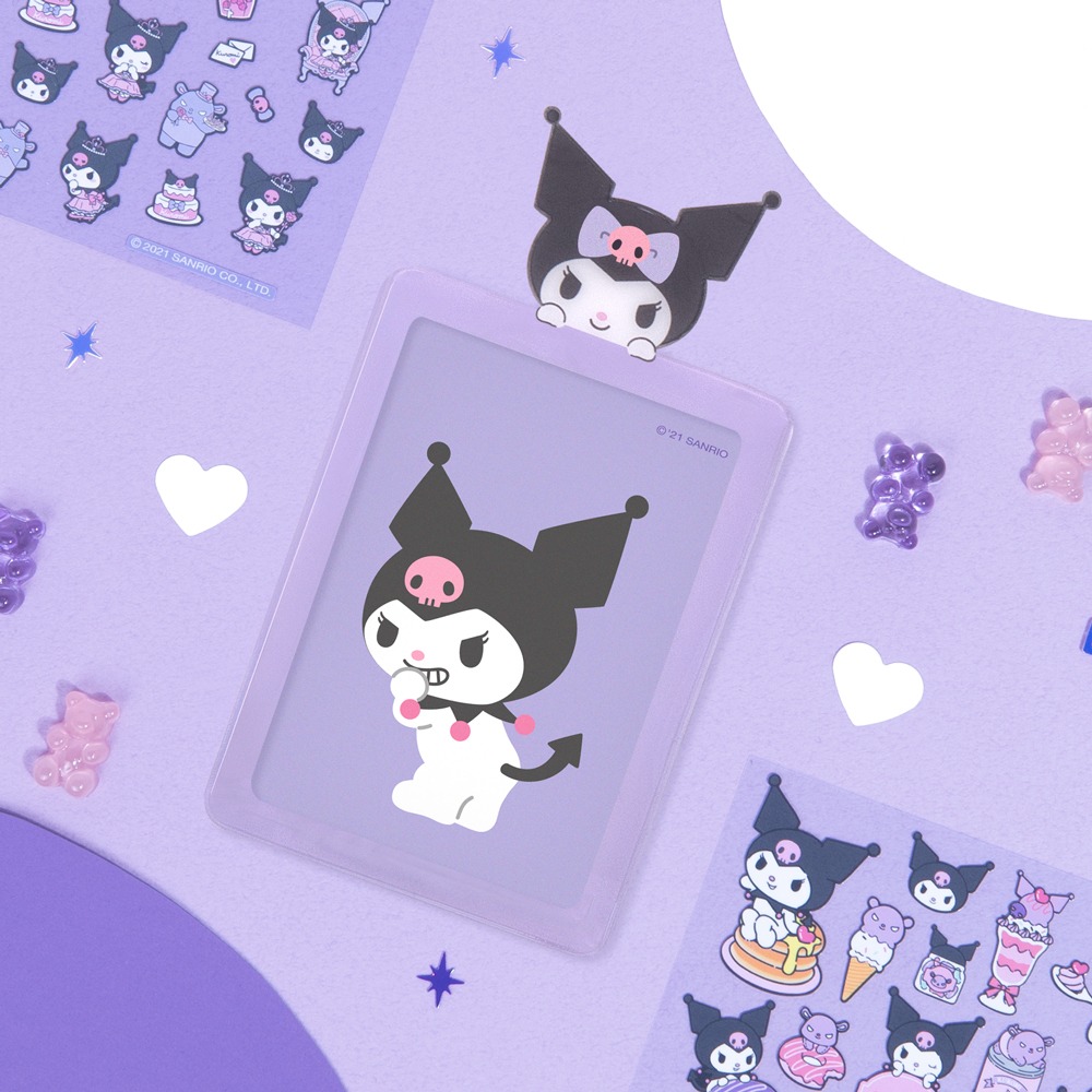 jp.ktown4u.com : KUROMI jumbo photocard cover