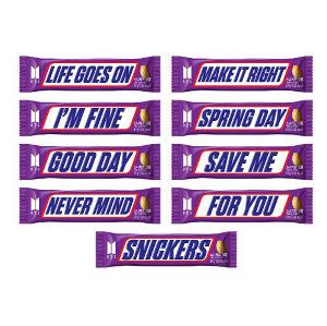 jp.ktown4u.com : SNICKERS BTS Music Pack Choco Bar 51g*1EA