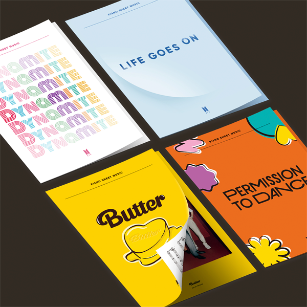 jp.ktown4u.com : [SET] BTS - Piano Sheet Music (Package)