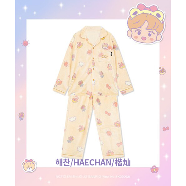 jp.ktown4u.com : (NCT ヘチャン) Sanrio Pajama [Beige] 人気がいい~*