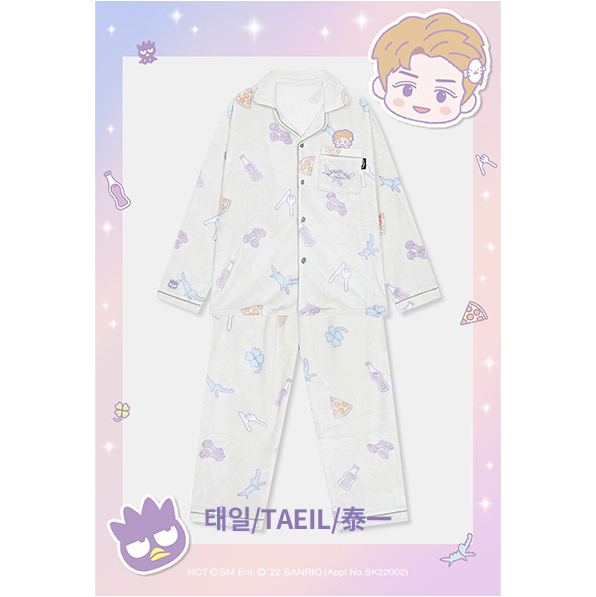 jp.ktown4u.com : (NCT テイル) Sanrio Pajama [Gray]