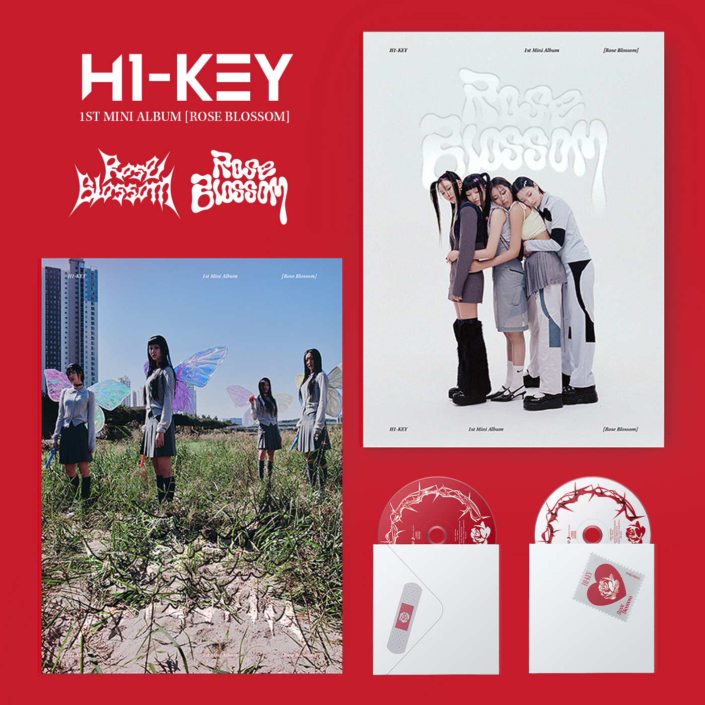 H1-KEY H1KEY roseblossom トレカ　ktown H1-KEY H1KEY roseblossom トレカ ktown - メルカリ