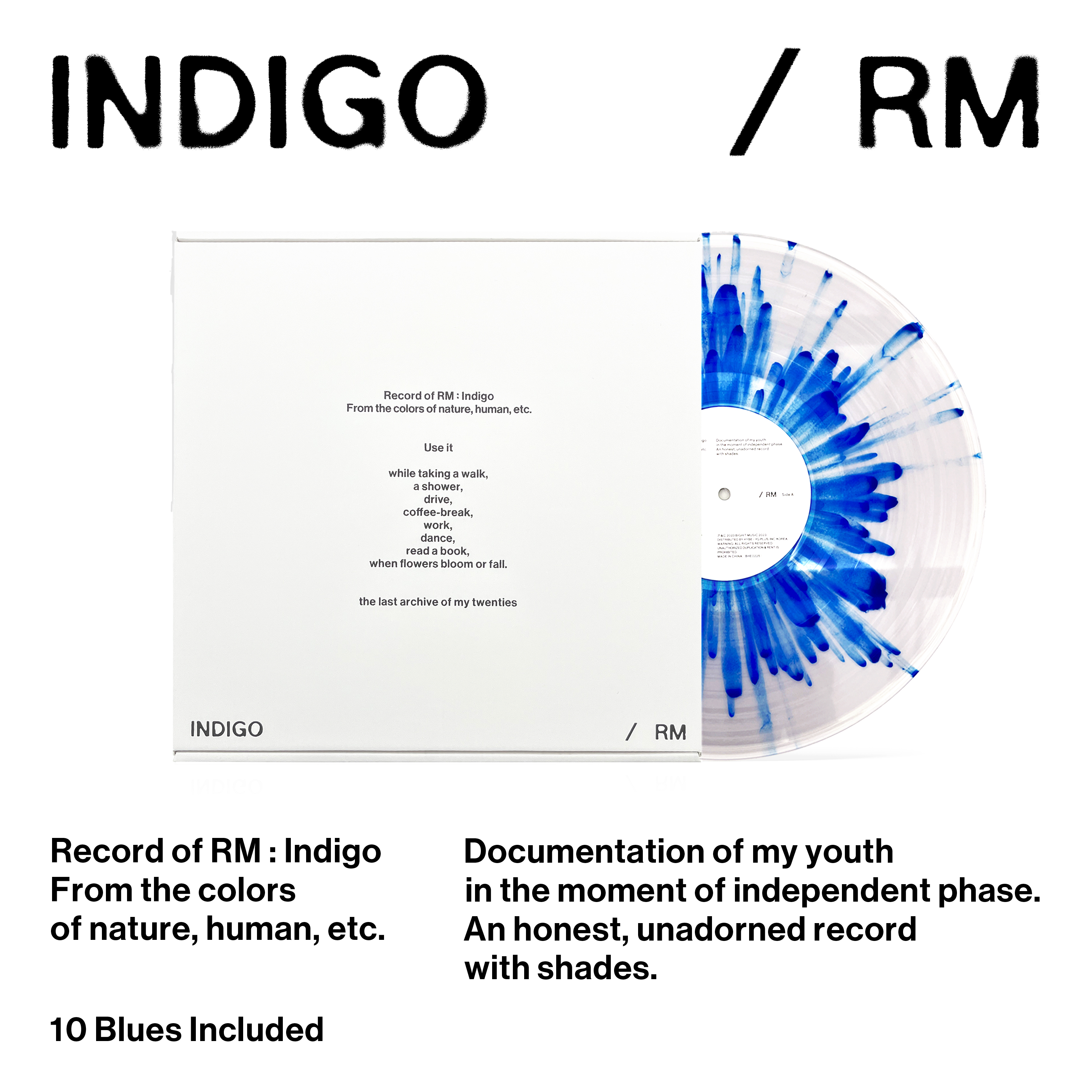 jp.ktown4u.com : RM (BTS) - [Indigo] (LP)