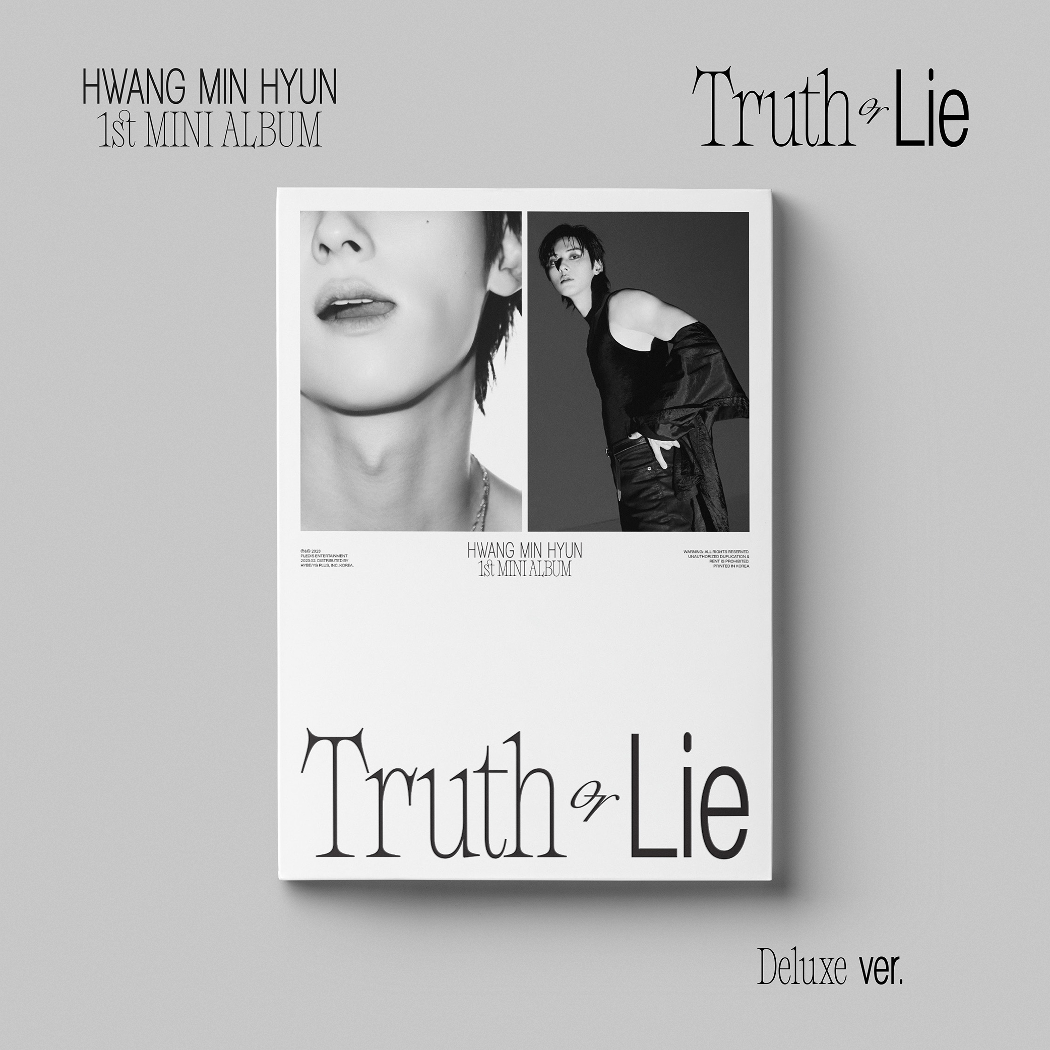 jp.ktown4u.com : HWANG MIN HYUN - ミニアルバム1集 [Truth or Lie 