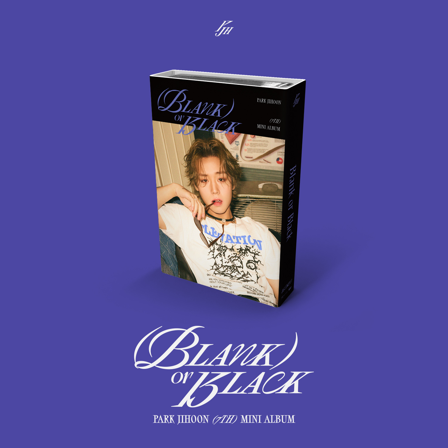 jp.ktown4u.com : PARK JIHOON - ミニアルバム7集 [Blank or
