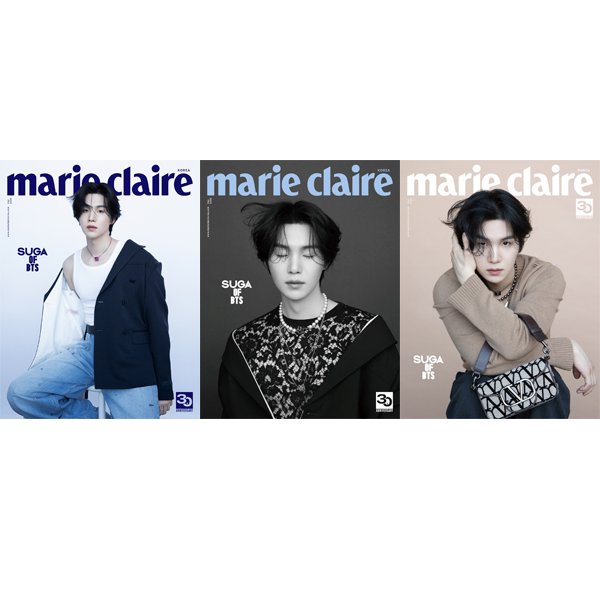 マリ・クレール 2023.5月号SUGAカバー3冊セット Amazon.co.jp: marie claire 韓国マガジン 5月号 2023 BTS SUGA