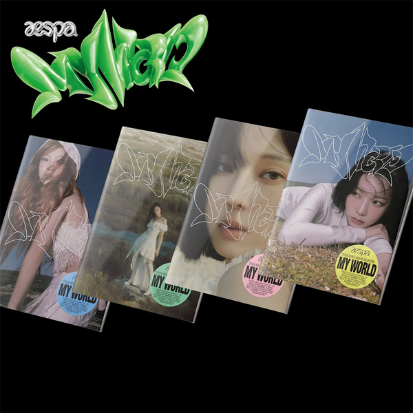 jp.ktown4u.com : aespa - The 3rd Mini Album [MY WORLD] (Intro Ver 