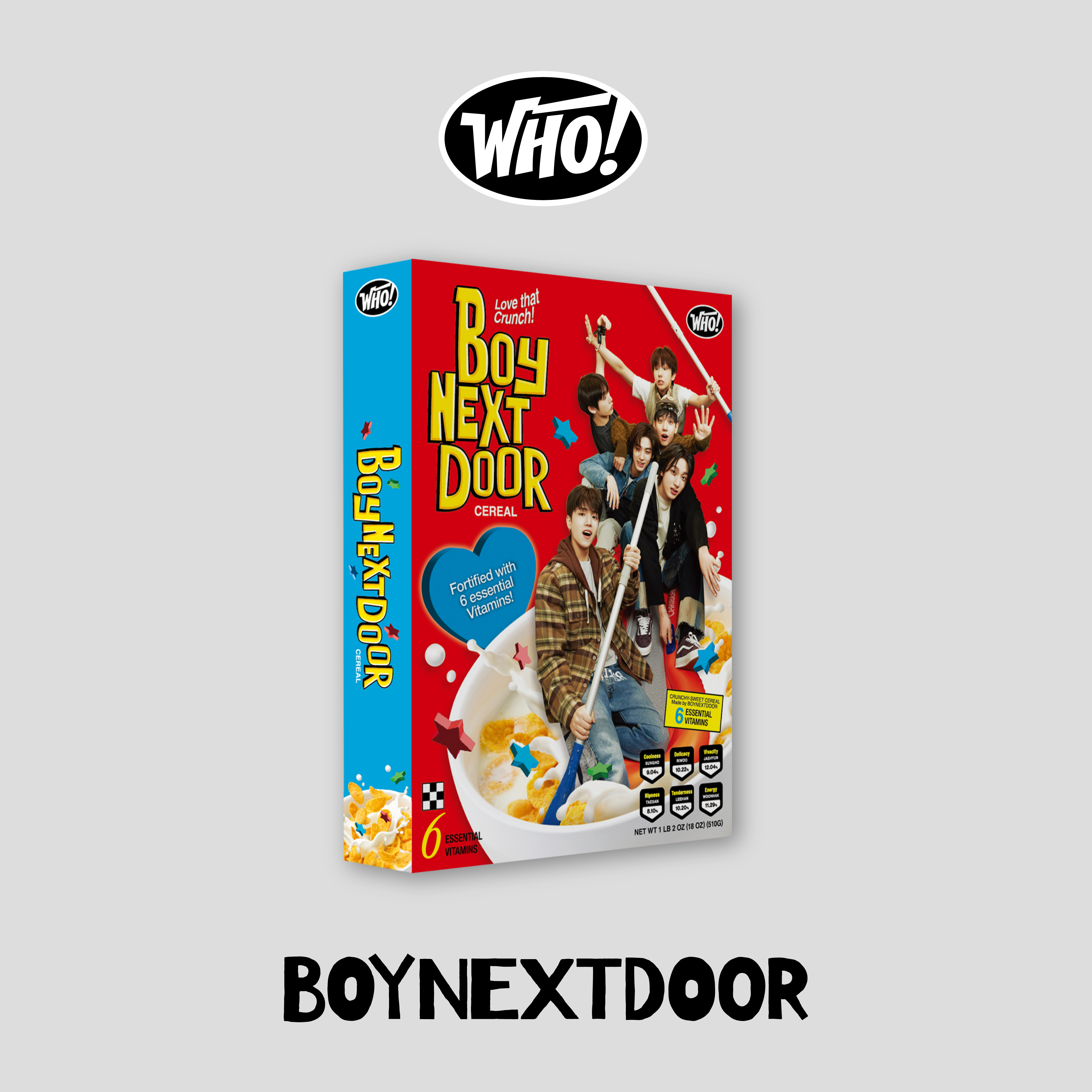 jp.ktown4u.com : BOYNEXTDOOR - 1st Single [WHO!] (Crunch ver.)