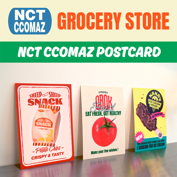jp.ktown4u.com : NCT - CCOMAZ POSTCARD [NCT CCOMAZ GROCERY