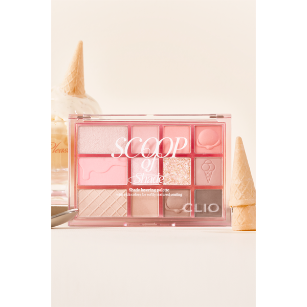 jp.ktown4u.com : CLIO SHADE & SHADOW PALETTE 03 スクープオブシェード