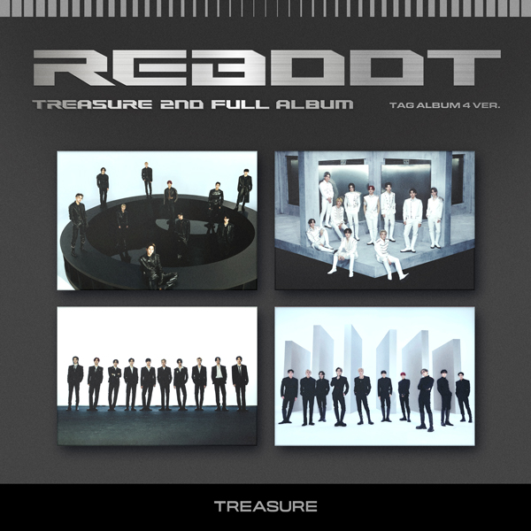 jp.ktown4u.com : TREASURE - 2ND FULL ALBUM [REBOOT] YG TAG